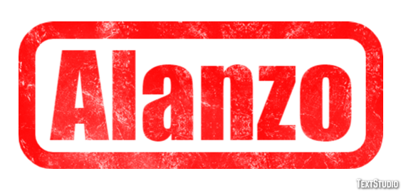 Alanzo Text Effect
