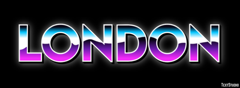 London Efekt tekstowy