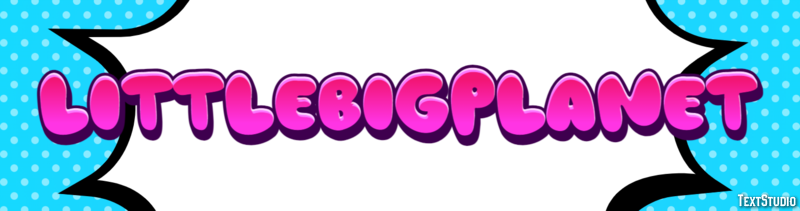LittleBigPlanet Effet de Texte