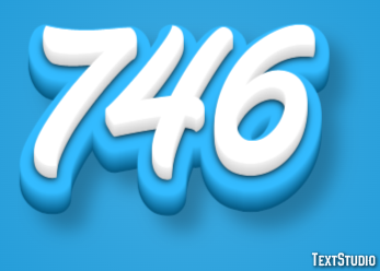 746 Efecto de Texto