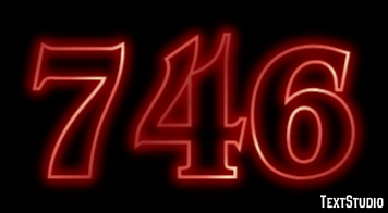 746 Efecto de Texto