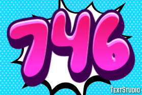 746 Efecto de Texto
