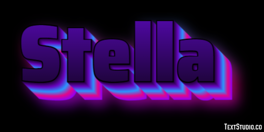 Stella Efekt tekstowy