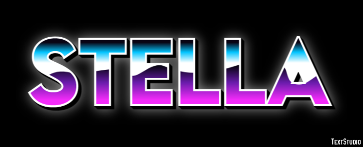 Stella Эффект текста