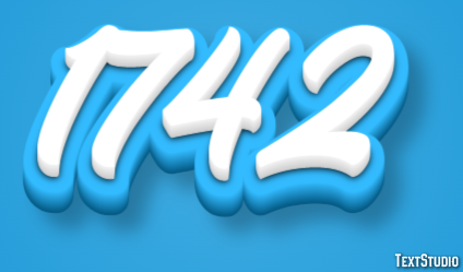 1742 Text Effect