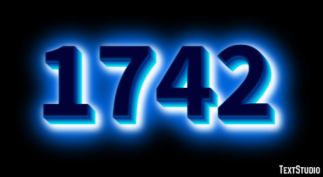 1742 Text Effect