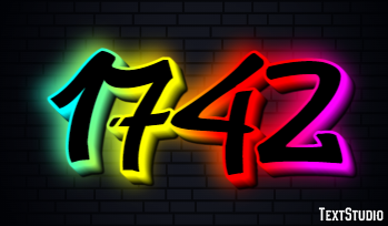 1742 Text Effect