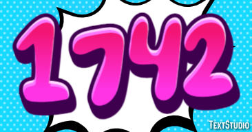 1742 Text Effect