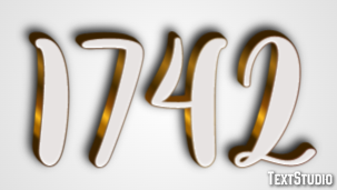 1742 Text Effect