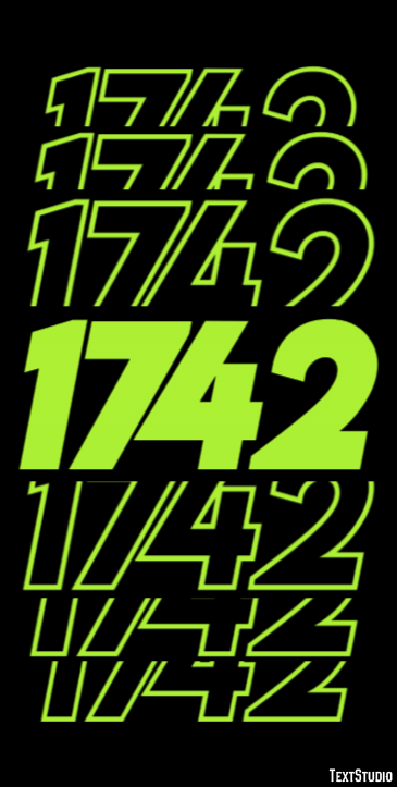 1742 Text Effect