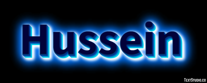 Hussein Effetto testo