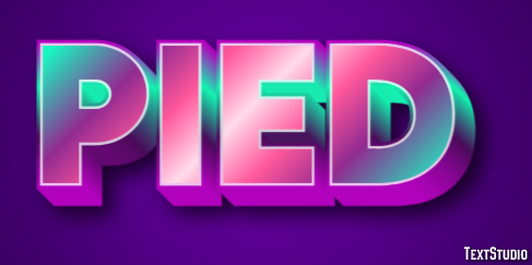 Pied Effet de Texte