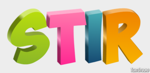 Stir Text Effect
