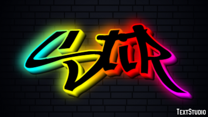 Stir Text Effect