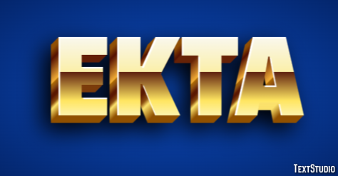 Ekta Text Effect