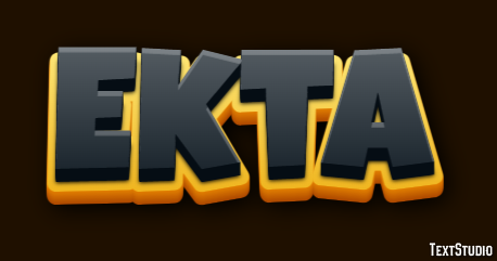 Ekta Texteffekt