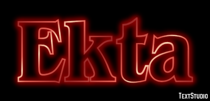 Ekta Text Effect