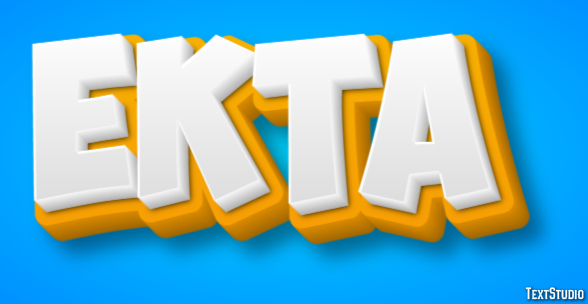 Ekta Text Effect