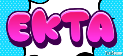 Ekta Text Effect