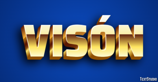 Visón Tekst Effect