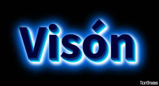 Visón Effet de Texte