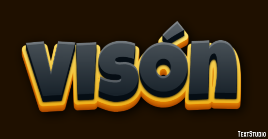 Visón Tekst Effect