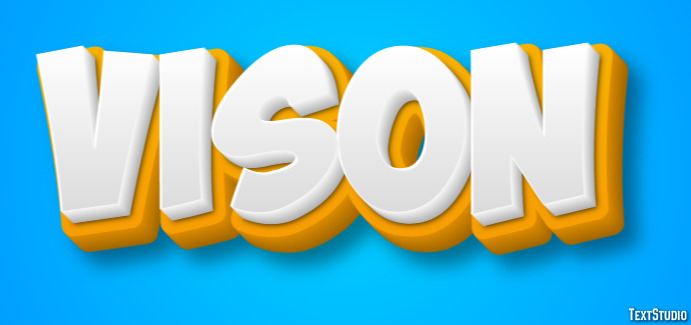 Visón Effet de Texte