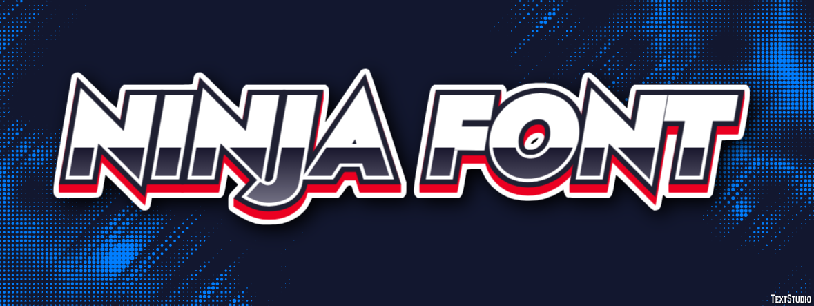 Ninja Font Text Effect