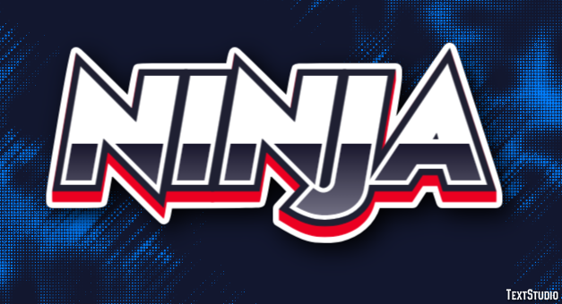 Ninja Tekst Effect