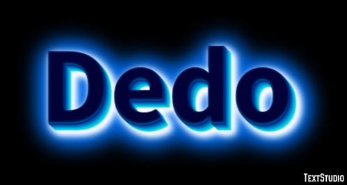 Dedo Effet de Texte