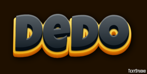 Dedo Efeito de texto