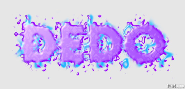 Dedo テキスト効果