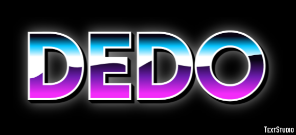 Dedo テキスト効果