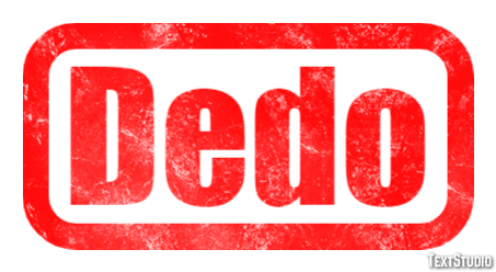 Dedo テキスト効果