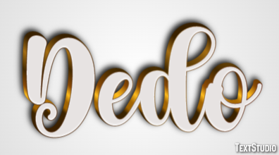 Dedo Efeito de texto