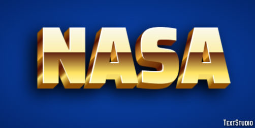 NASA Tekst Effect
