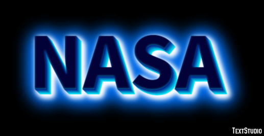 NASA Text Effect