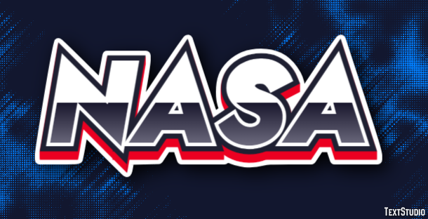 NASA テキスト効果