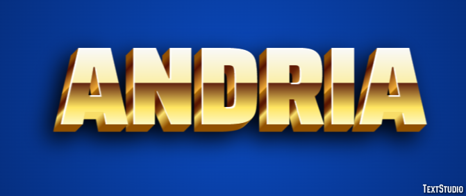 Andria Efekt tekstowy