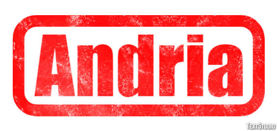 Andria Efekt tekstowy