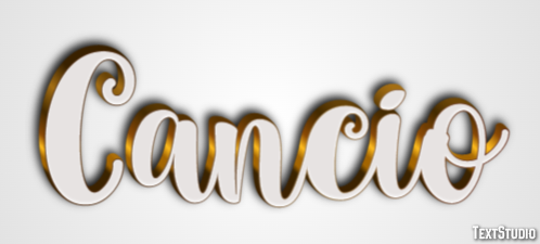 Cancio Efecto de Texto