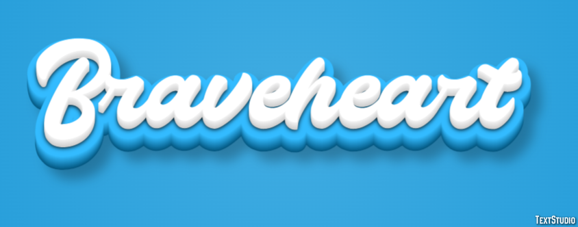 Braveheart Effet de Texte