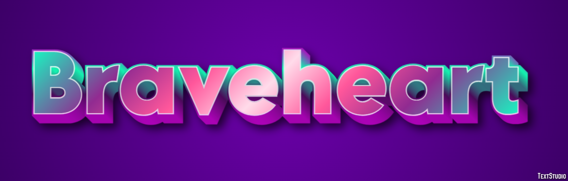 Braveheart Effet de Texte