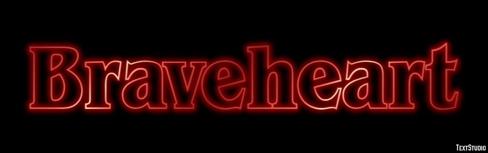 Braveheart Effet de Texte
