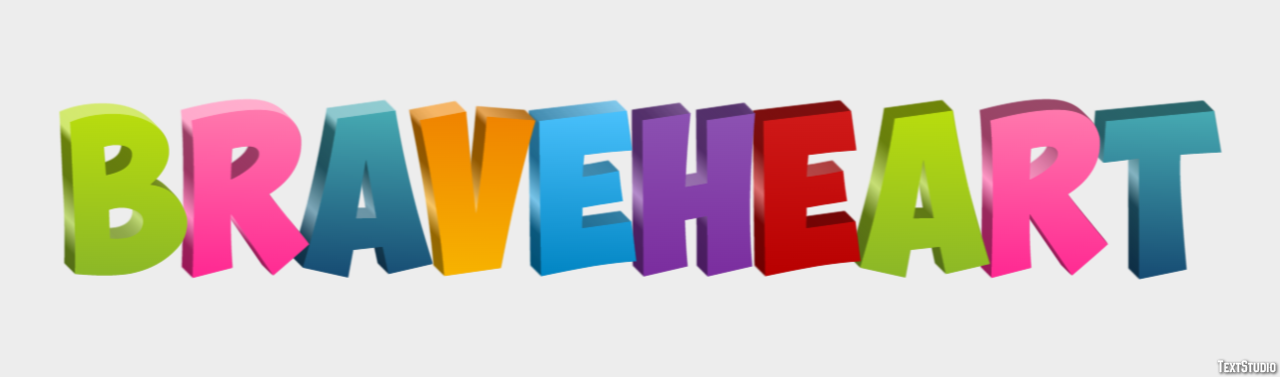 Braveheart Effet de Texte