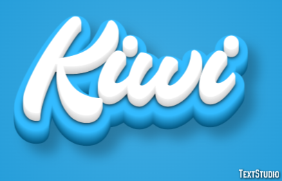 Kiwi Effetto testo