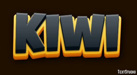Kiwi Effetto testo