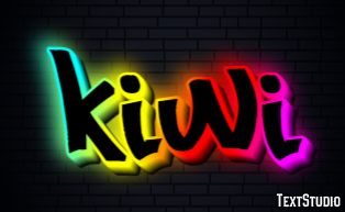 Kiwi Effetto testo