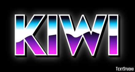 Kiwi Effetto testo