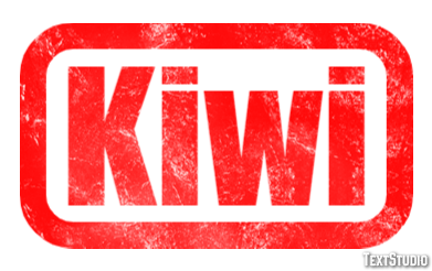 Kiwi Effetto testo